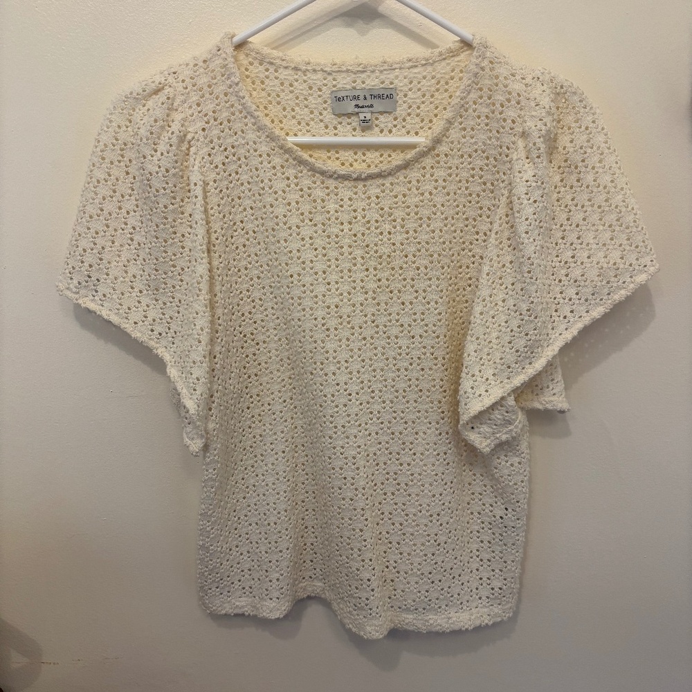 Stretchy Eyelet Top